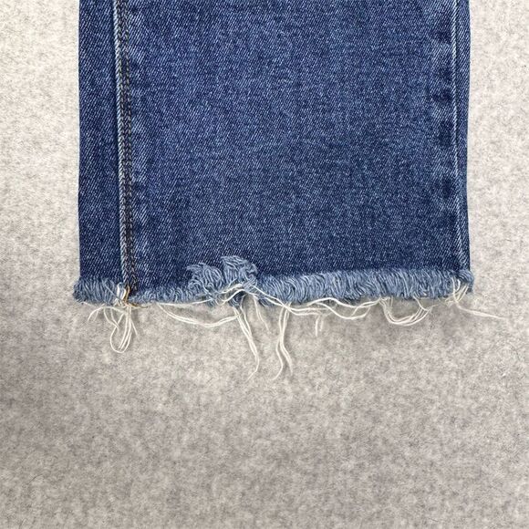 a loves a Women's Straight Leg Dark Wash Denim Jeans Size M - Picture 2 of 14